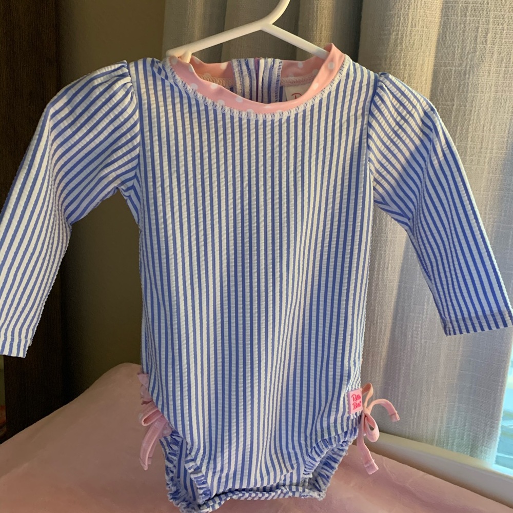 Adorable Ruffle and Butts Rash guard